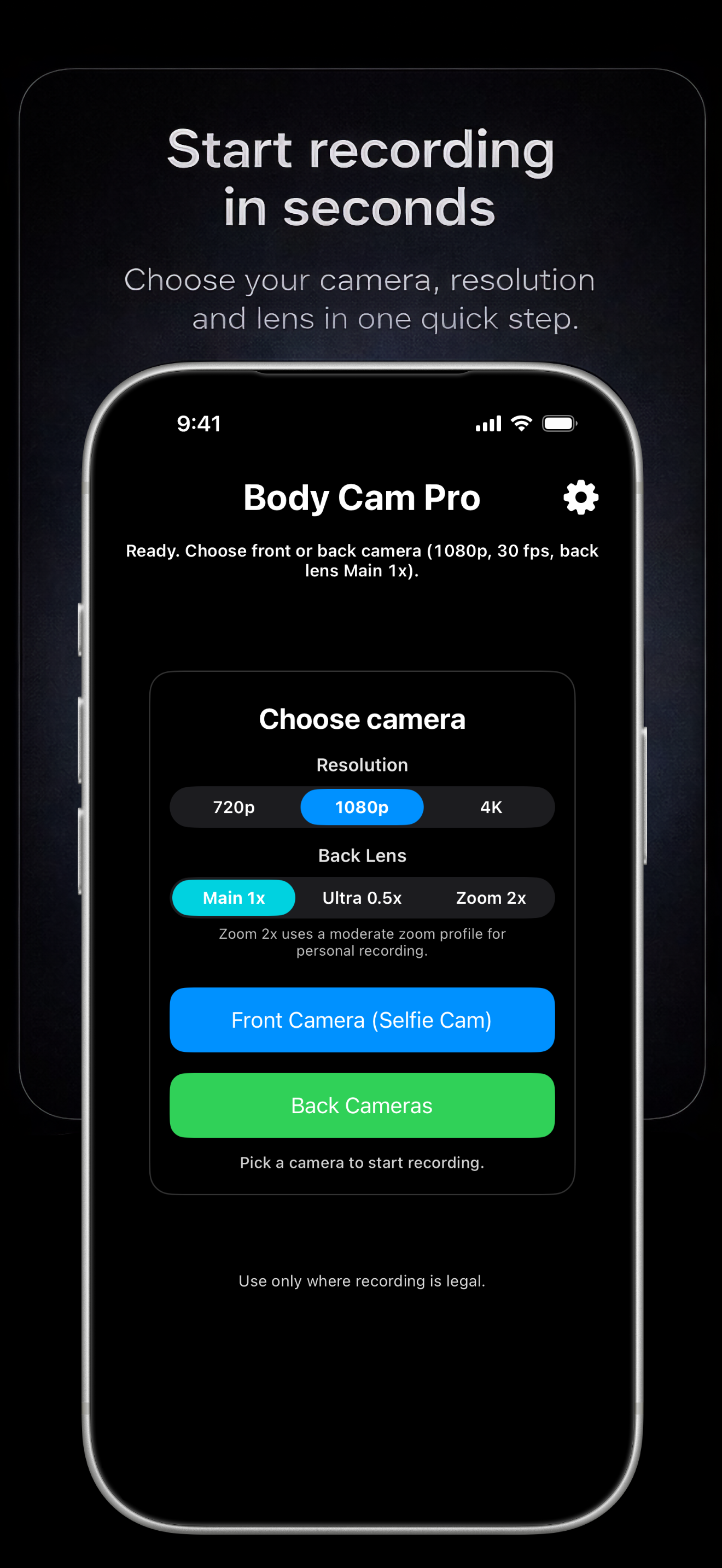 Body Cam Pro