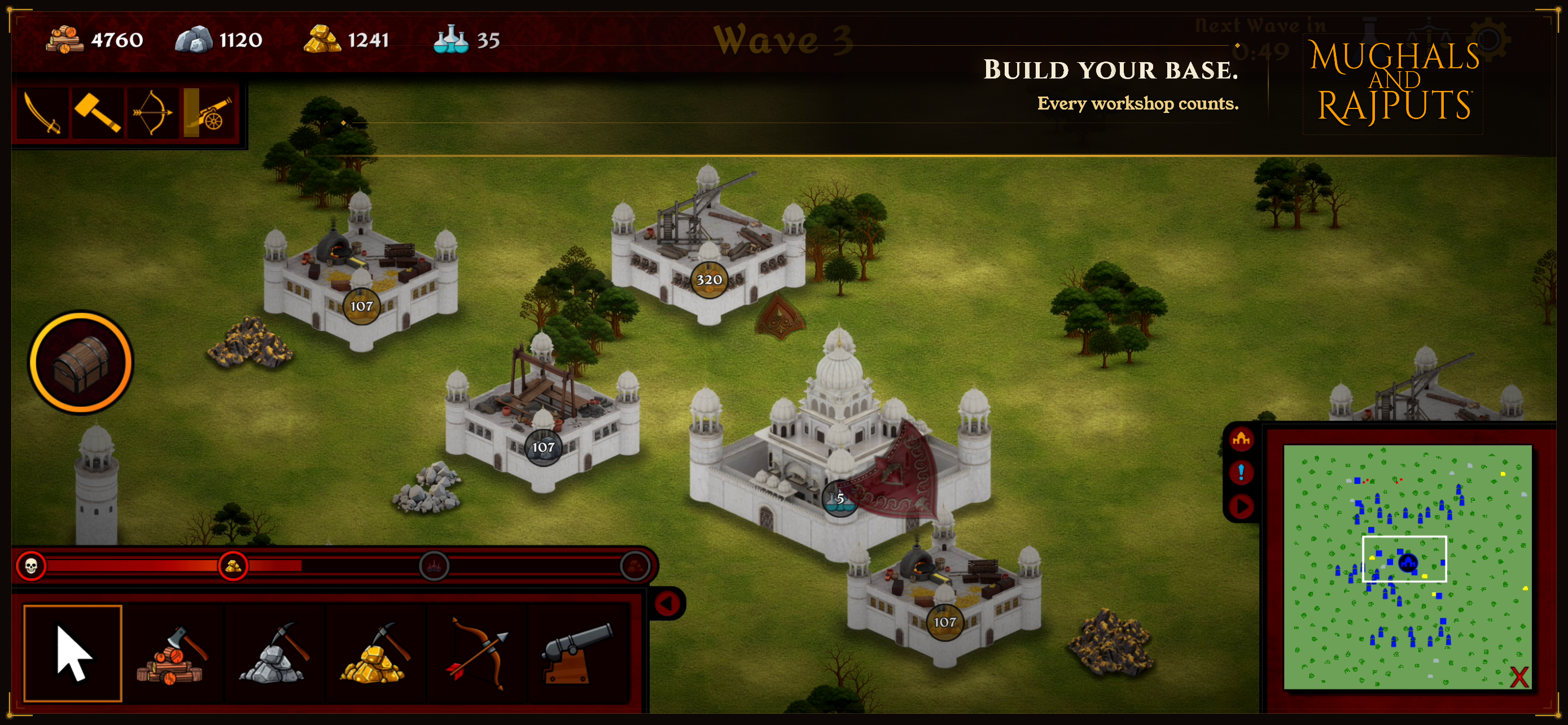 Mughals and Rajputs screenshot 5
