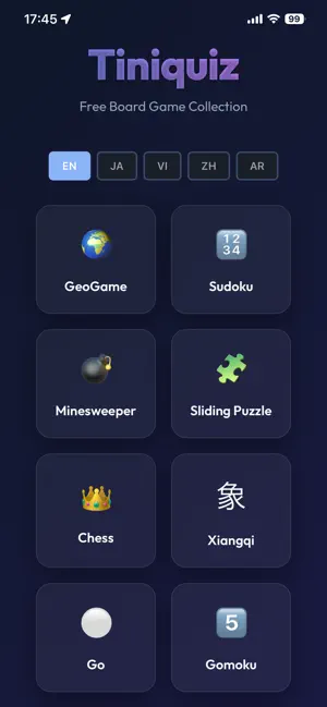 Tiniquiz screenshot 1
