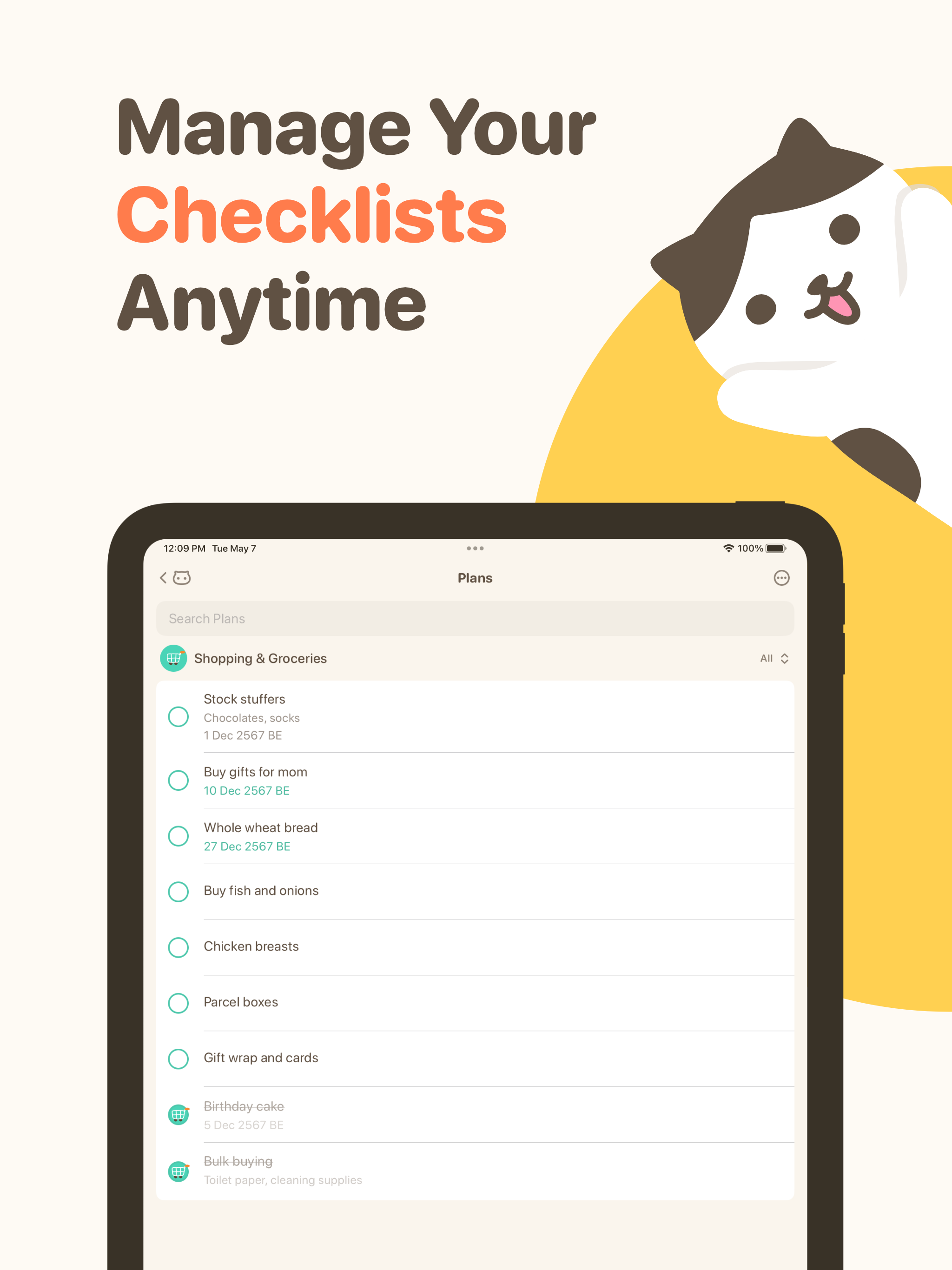 Catendar - Easy Reminder Buddy