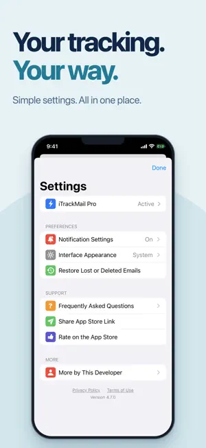 iTrackMail - Email Tracking screenshot 4