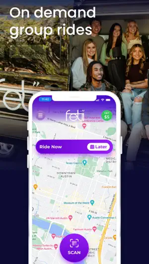 Fetii Ride screenshot 1