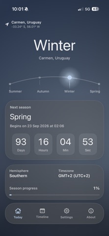 Seasons Live App screenshot
