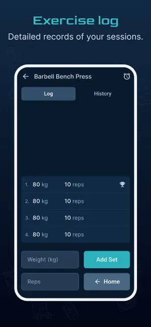 GymSet: Strength Training screenshot 2