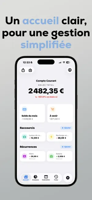 Finoria – Finances & budget screenshot 2
