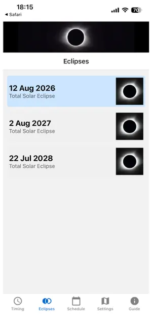 Eclipse Countdown screenshot 4