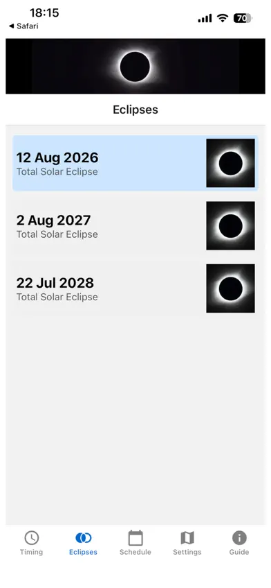 Eclipse Countdown screenshot 4