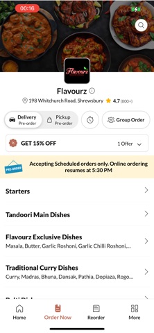 Flavourz. Screenshot 2 of 4