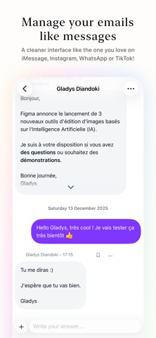WhatMail - Mails like messages Screenshot 3 of 7