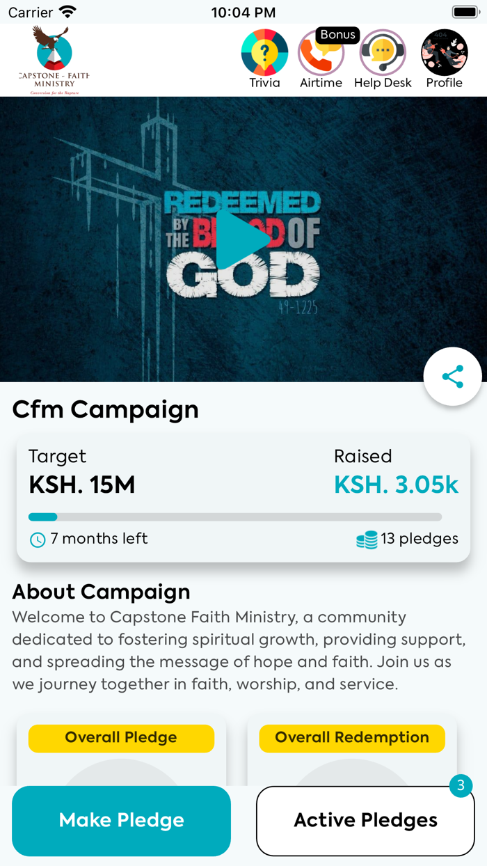 Capstone Faith Ministry