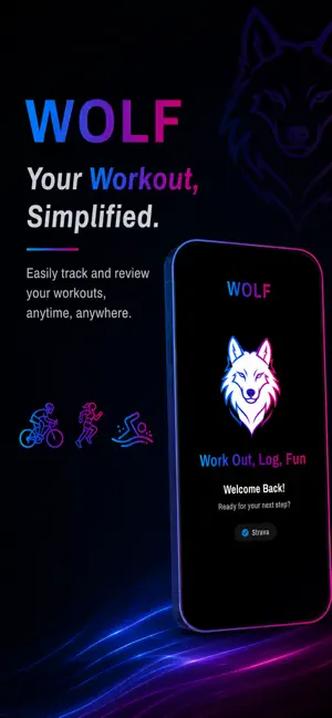 WOLF - Work Out, Log, Fun screenshot 1