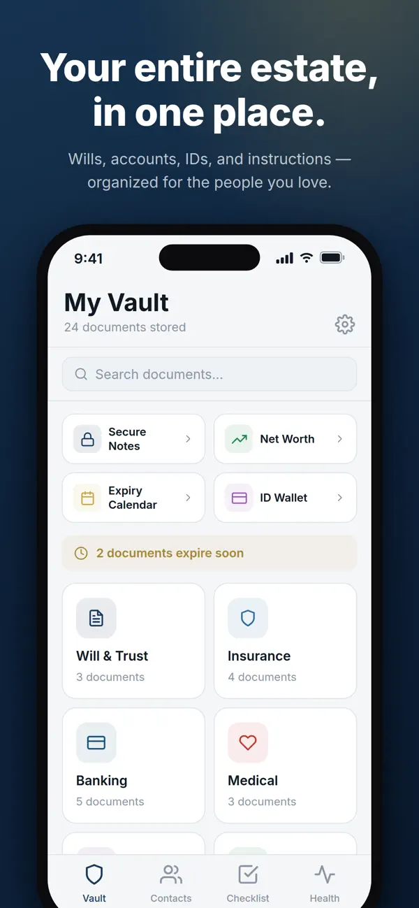 Screenshot #1 pour Legato Vault