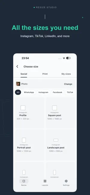 Resize Studio: Photo & Print screenshot 3
