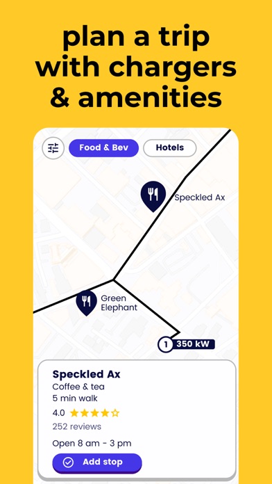 Chargely EV trip plan & charge Screenshot