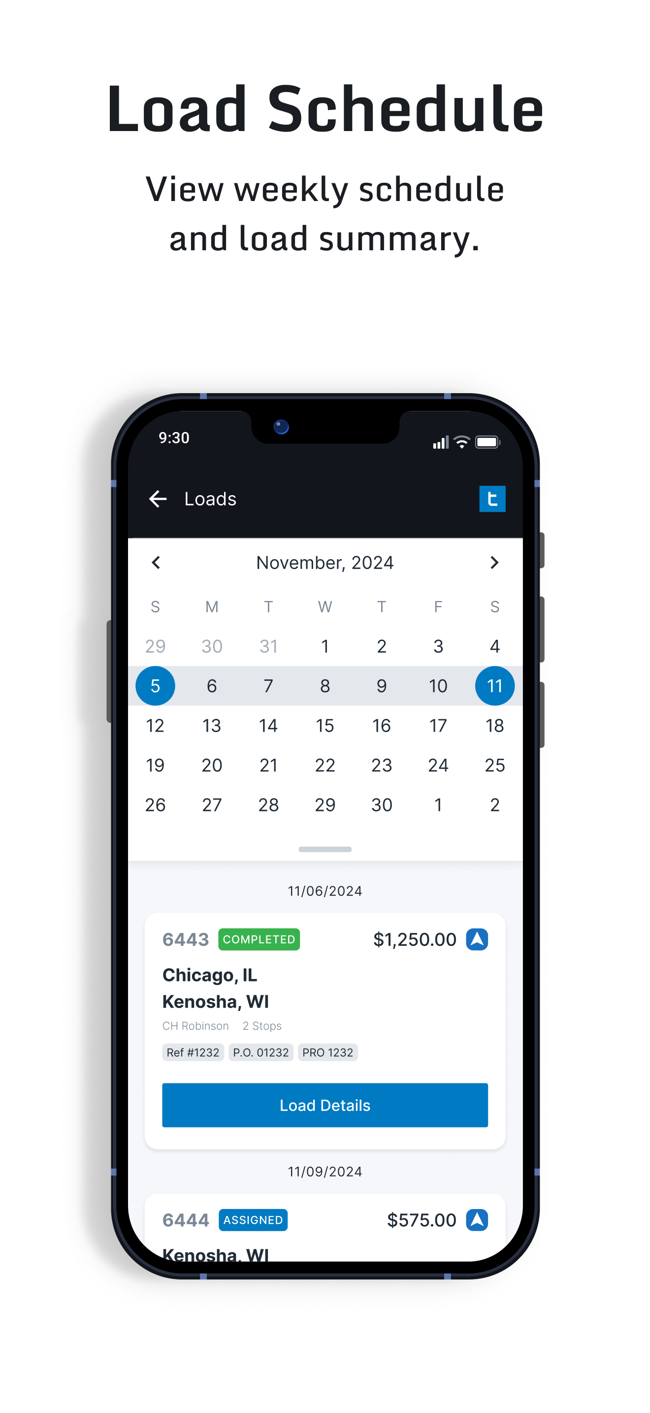 Trucking Hub Mobile