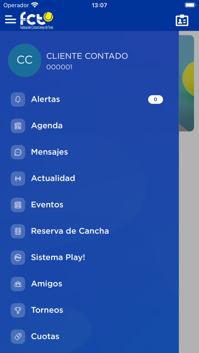 Federación Costarricense Tenis Screenshot