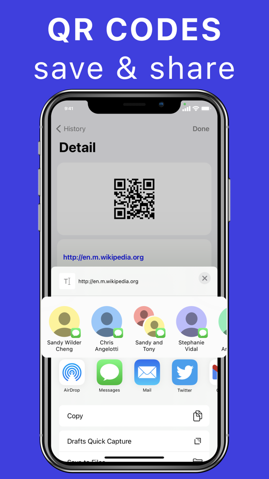 #4. QR Code Reader ･ (iOS) Με: Giang Le