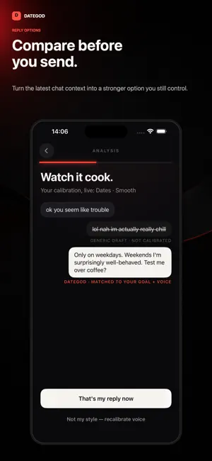DateGod: AI Texting Assistant screenshot 3
