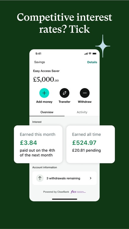 Chip – Savings and Investments