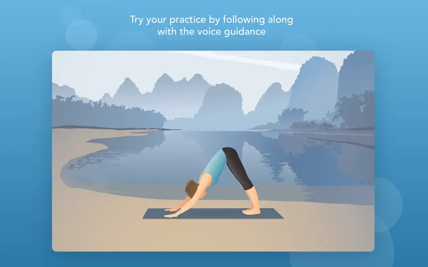 Capture d'écran de Pocket Yoga Teacher sur iPhone 5