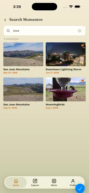 Momentary Momentos screenshot 3