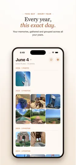 Screenshot von This Time Last Year auf dem iPhone 1