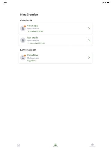 Klara Elevhälsa iPad screenshot 4