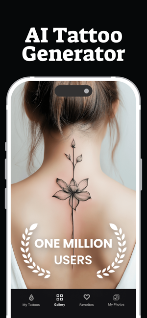 ‎INKHUNTER - AI Tattoo Design Screenshot
