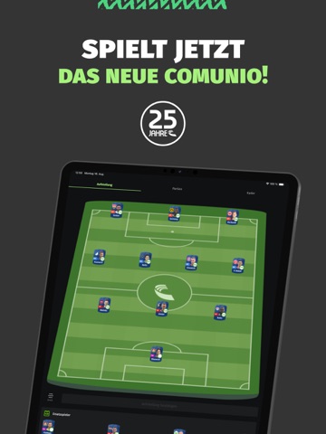Comunio iPad screenshot 1