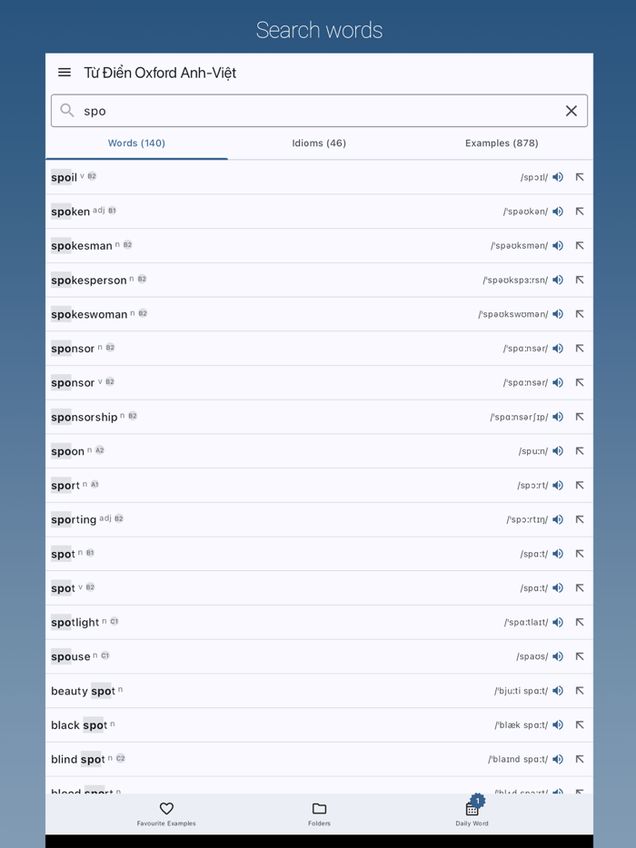 Từ Điển Anh-Việt Oxford