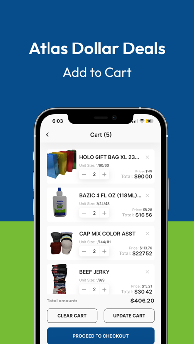 Atlas Dollar Deals App Screenshot