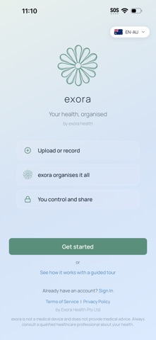 exora health Screenshot 1 of 10