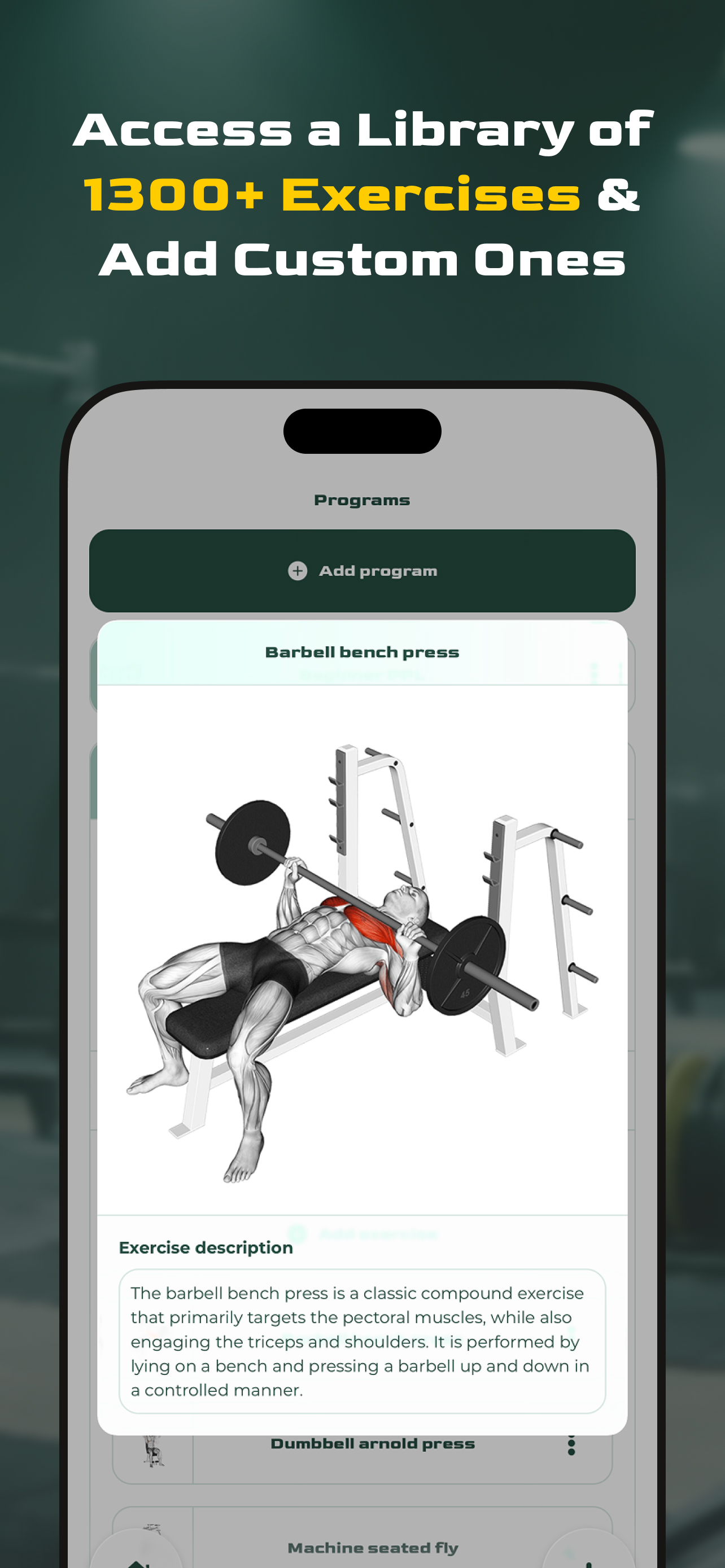 Virtus Athlete Gym Workout Log