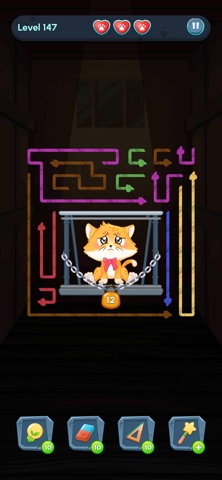 Rope Maze: Animal Rescue iPhone screenshot