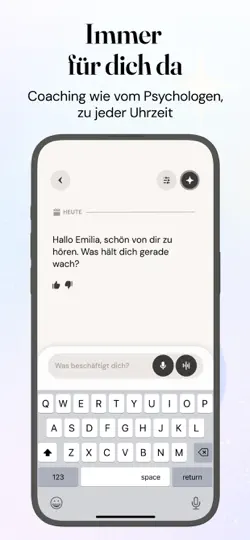 Screenshot von Ally: Stress & Wellbeing Coach auf dem iPhone 2