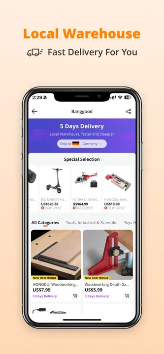 Banggood Global Online Shopのスクリーンショット（5/6）
