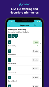 Arriva Bus App screenshot