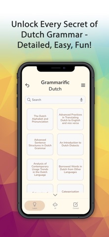 Grammarific: Dutch Grammar Screenshot 2 of 6
