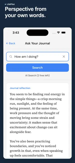 LifePilot: Private Journal screenshot 3