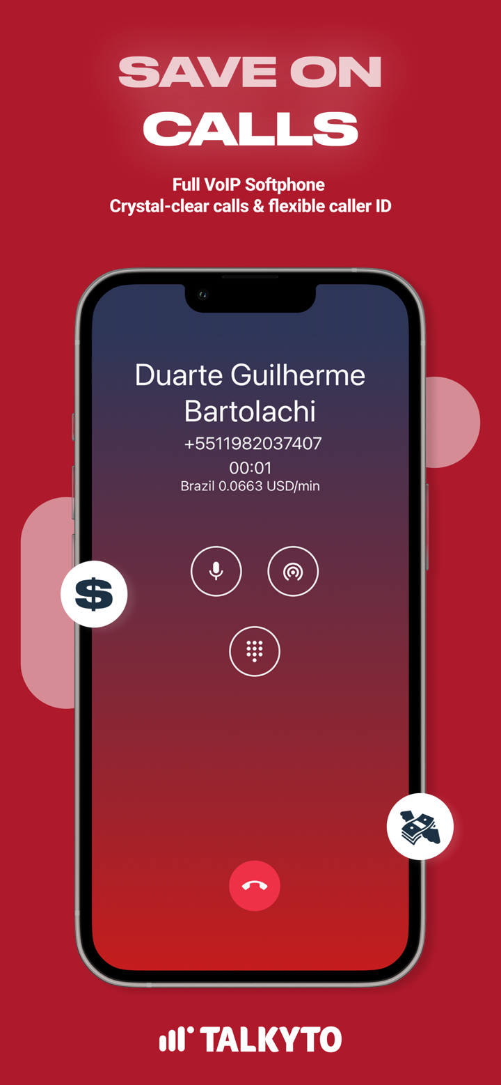 Talkyto - Twilio Calls & SMS screenshot 6