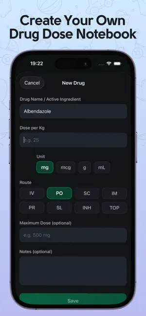 Pediatric Doses iPhone screenshot 2