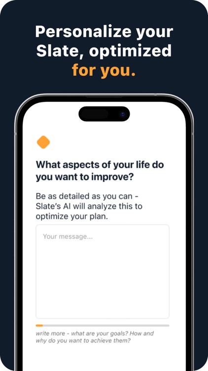 Slate - AI life reset & habits