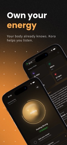Kora: Energy & Focus Tracker Screenshot 2 of 6