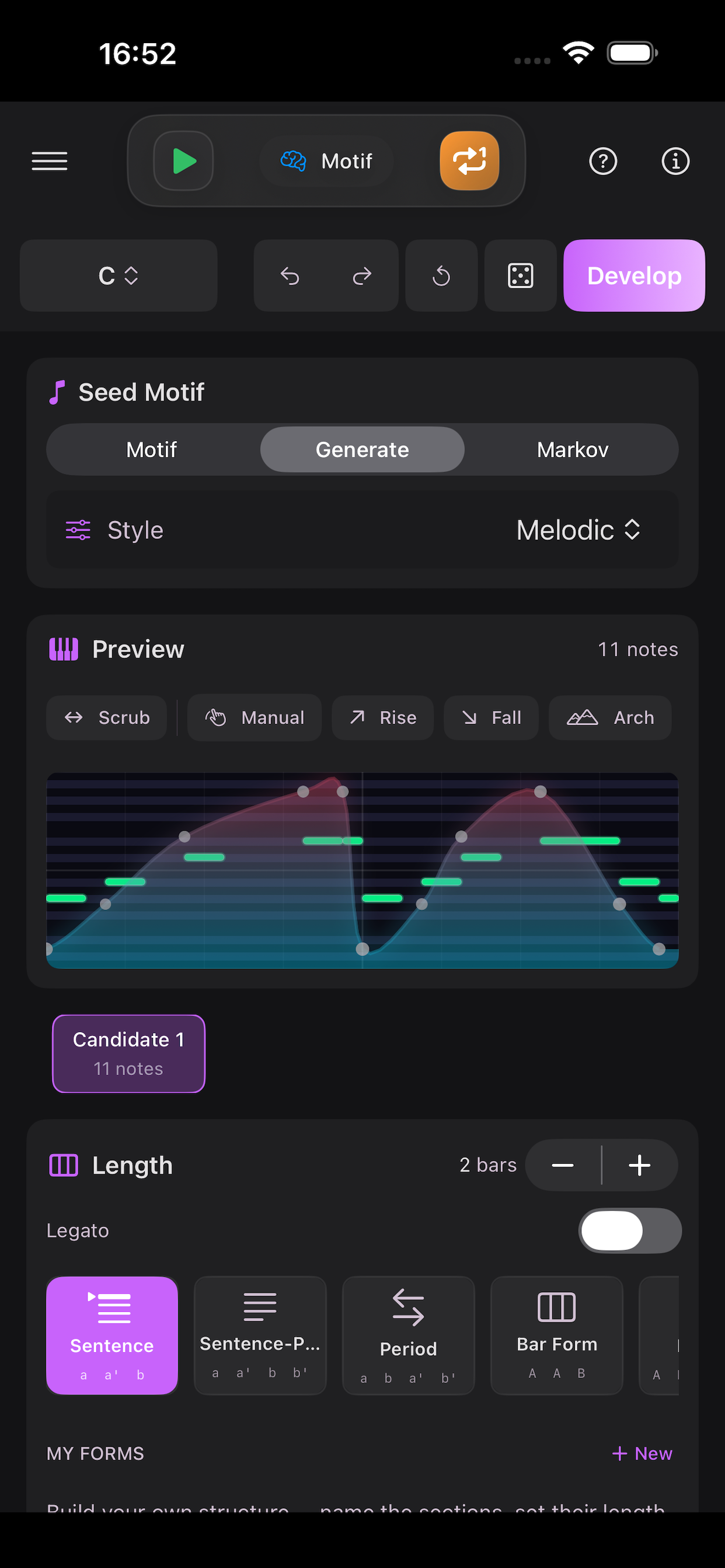 MIDI Motif Maker