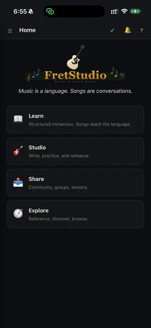 FretStudio screenshot 1