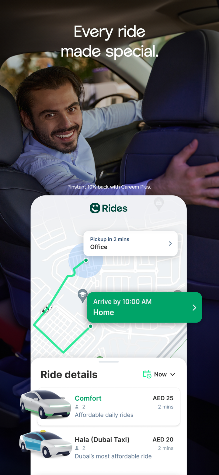 Careem: rides, food, grocery screenshot 5