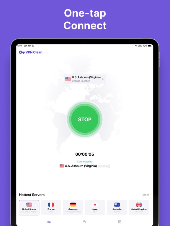 Screenshot #4 pour VPN - Fast Unlimited Proxy VPN