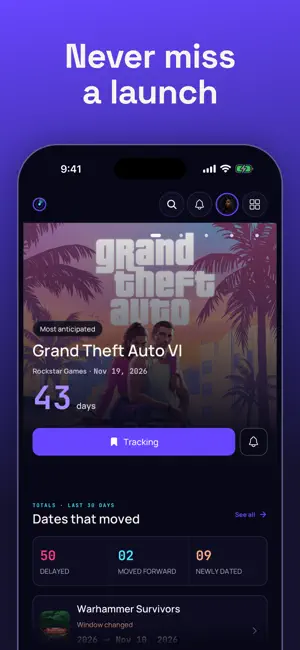 GameDropRadar: Release Tracker screenshot 3