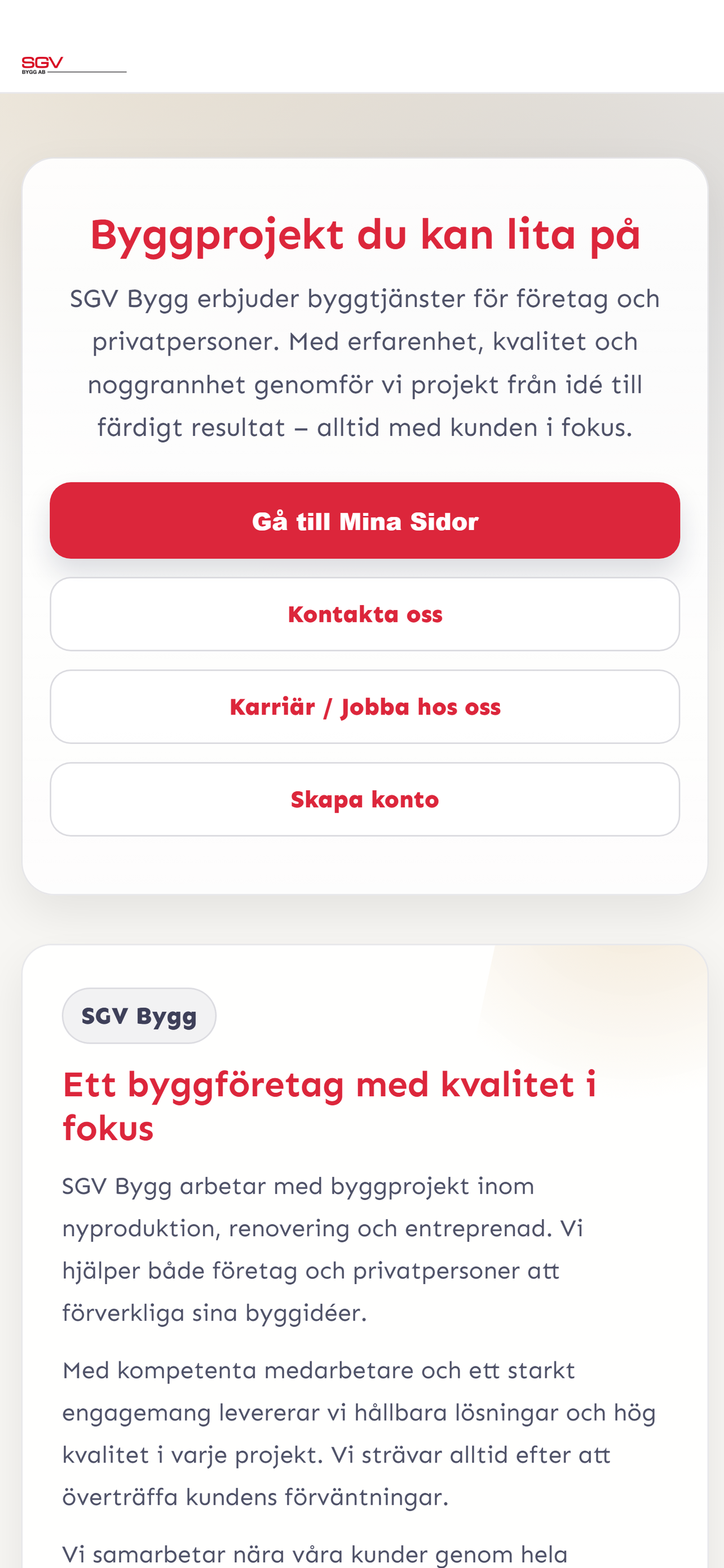 SGV Bygg