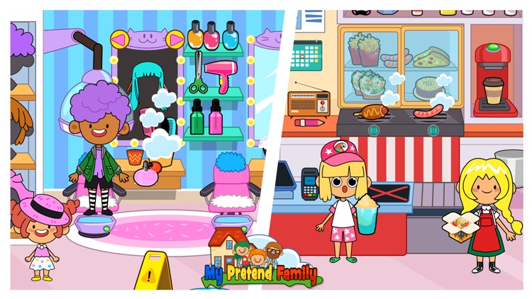 My Pretend Home & Family screenshot-5